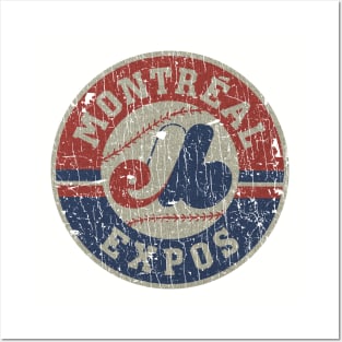 MONTREAL EXPOS 80S -  RETRO STYLE Posters and Art